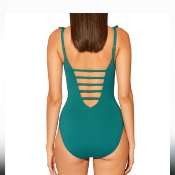 Bleu rod Beattie swimwear size 10 - Picture 2 of 5